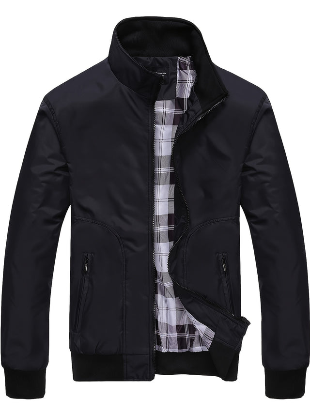 Slim Fit Bomber Jacket
