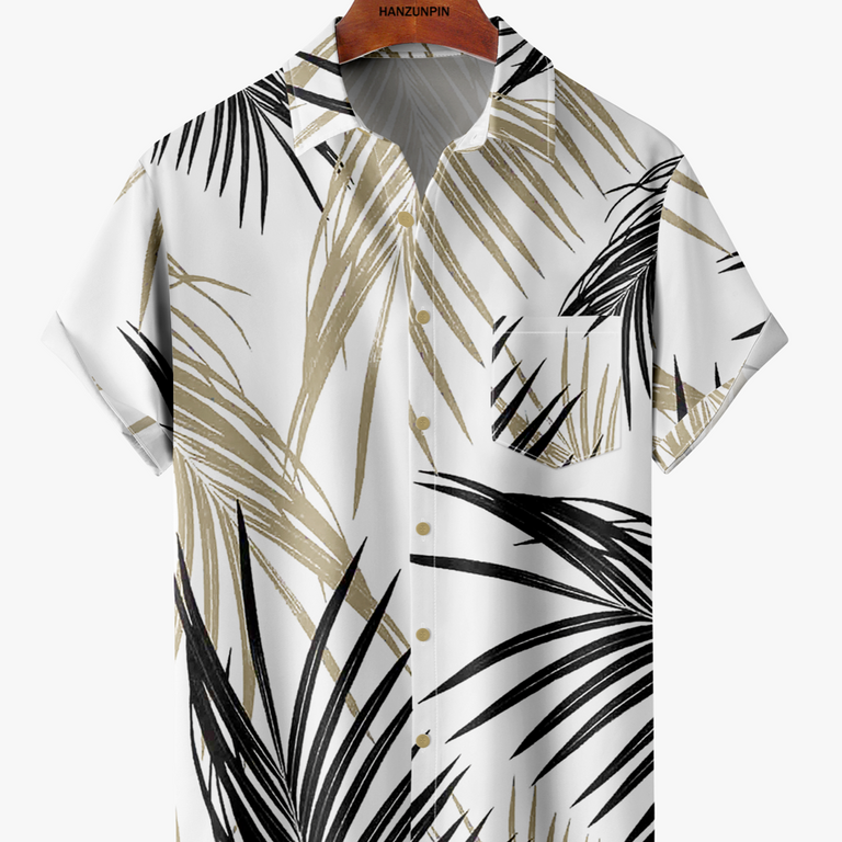 Hawaiian Coconut Short Sleeve Shirt
