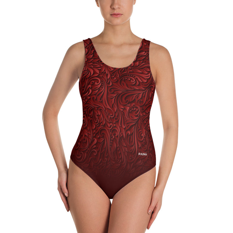 Baffi Rosso One-Piece Swimsuit