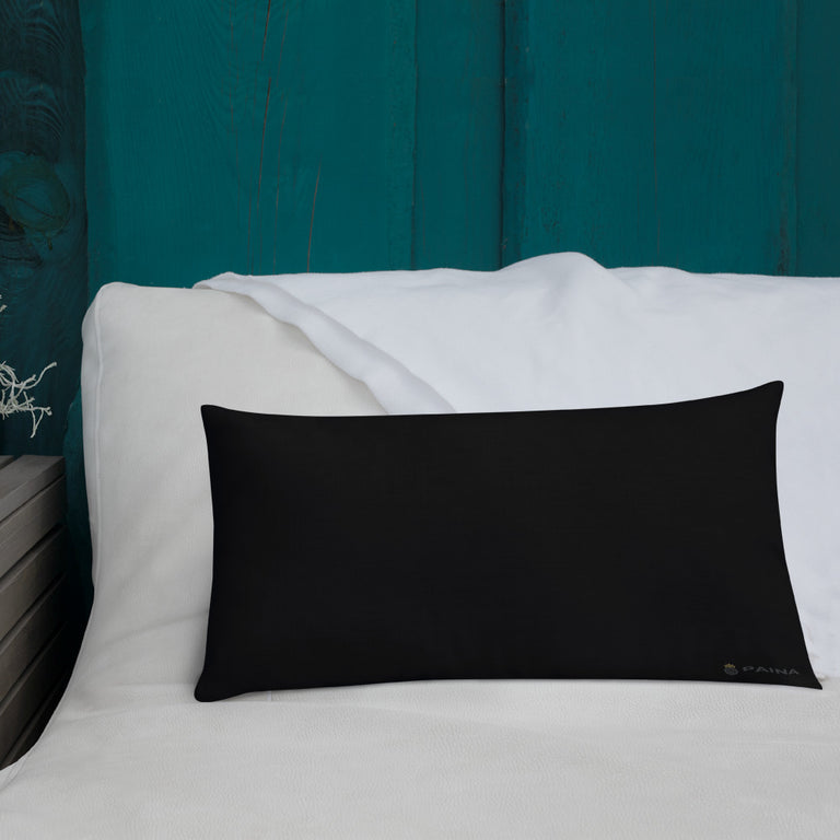 Baffi Nero Premium Pillow